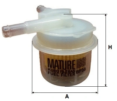 Filtre à carburant MFILTER BF 08