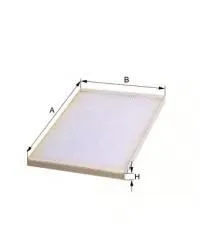 Filtre, air de l'habitacle UNIFLUX FILTERS XC448