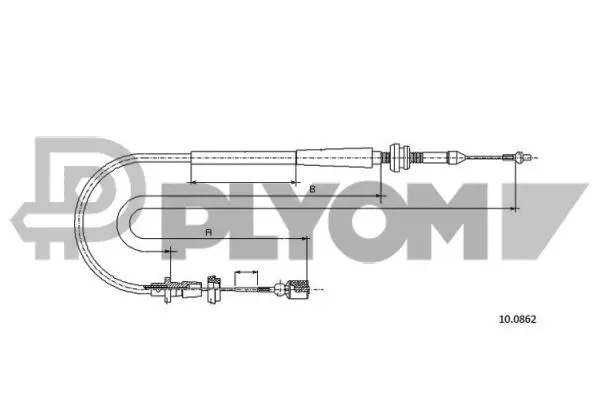 Câble d'accélération PLYOM P010082