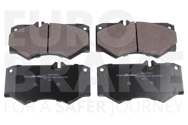 Kit de plaquettes de frein, frein à disque EUROBRAKE 5502223307