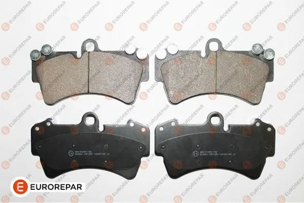 Kit de plaquettes de frein, frein à disque EUROREPAR 1639381180