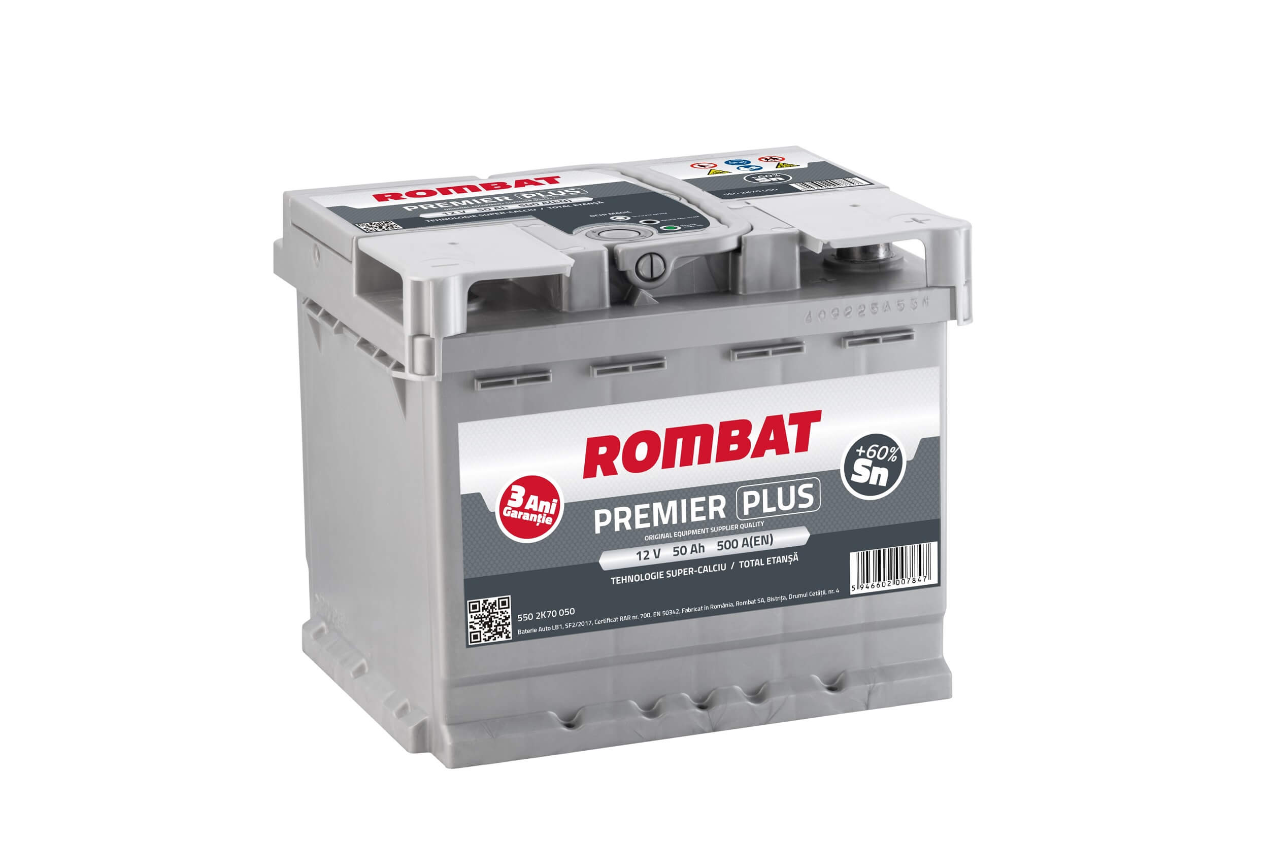Batterie de démarrage ROMBAT 550 2K70 050