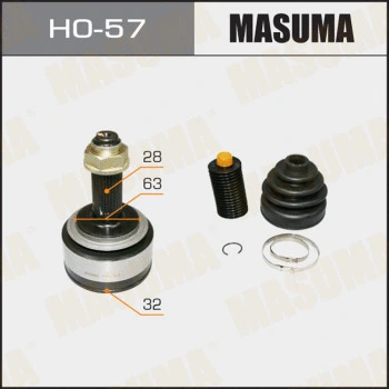 Jeu de joints, arbre de transmission MASUMA HO-57