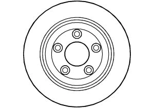 Disque de frein ABTEX BD844V