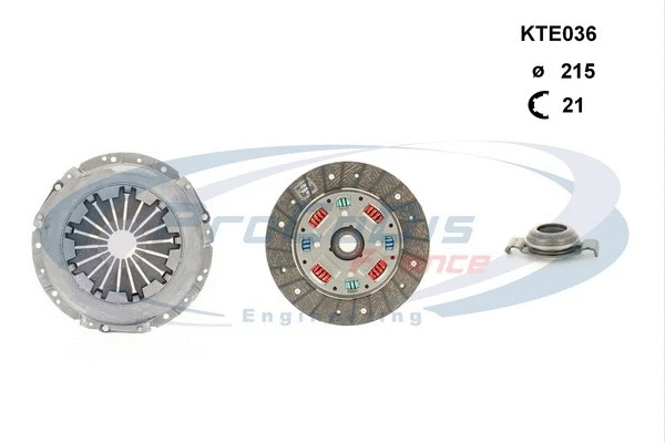 Kit d'embrayage PROCODIS FRANCE KTE036