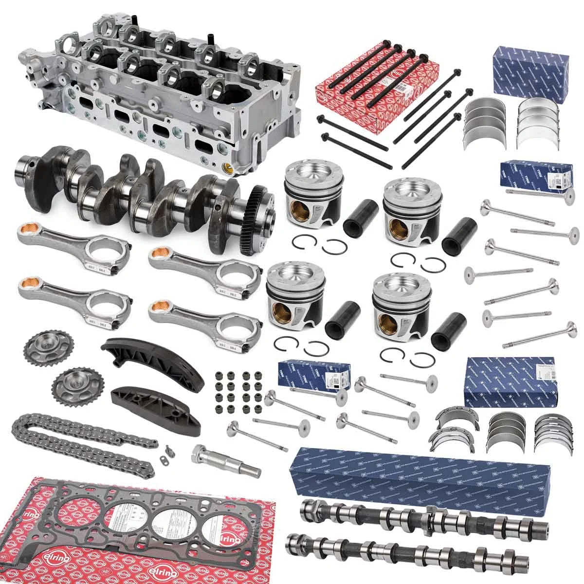 Kit de réparation, vilebrequin ET ENGINETEAM HK0194VR7