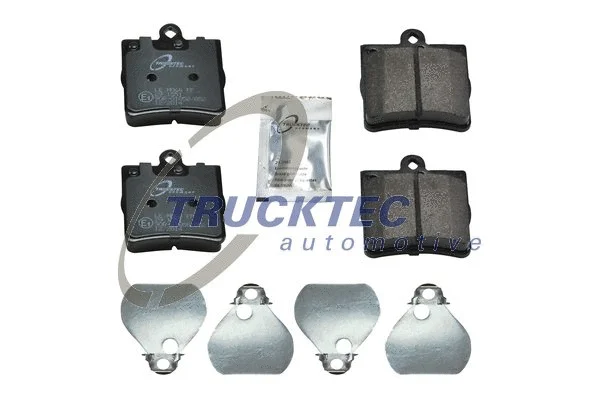 Kit de plaquettes de frein, frein à disque TRUCKTEC AUTOMOTIVE 02.35.107