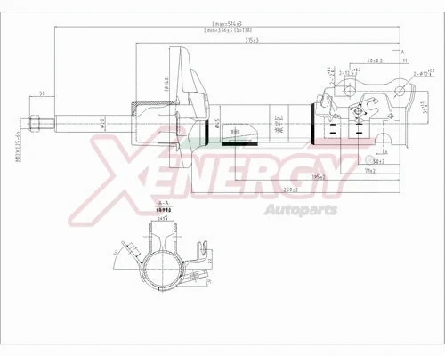 Amortisseur AP XENERGY X732338