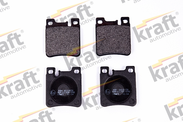Kit de plaquettes de frein, frein à disque KRAFT AUTOMOTIVE 6011030