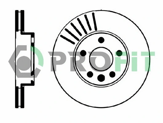 Disque de frein PROFIT 5010-0846