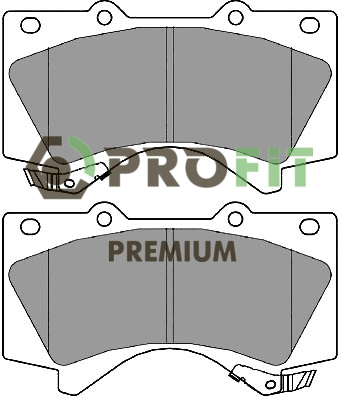 Kit de plaquettes de frein, frein à disque PROFIT 5005-4229