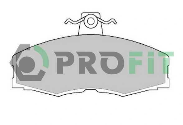 Kit de plaquettes de frein, frein à disque PROFIT 5000-0275