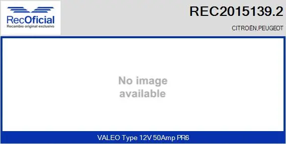 Alternateur RECOFICIAL REC2015139.2