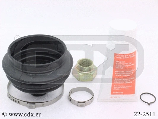 Jeu de joints-soufflets, arbre de commande CDX 22-2511
