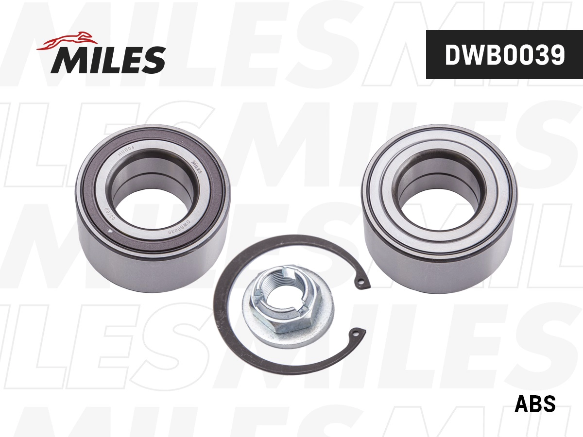 Kit de roulements de roue MILES DWB0039