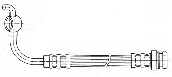 Flexible de frein CEF 511836