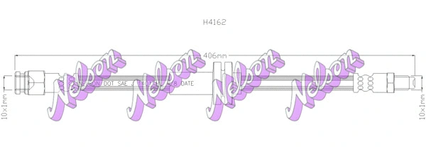Flexible de frein KAWE H4162