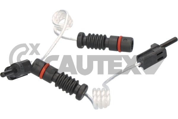Contact d'avertissement, usure des plaquettes de frein CAUTEX 201518
