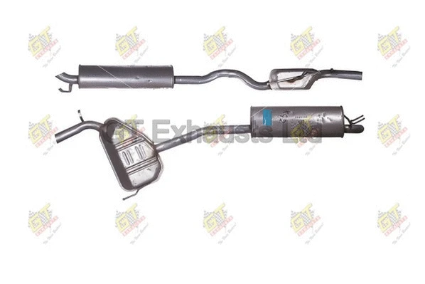Silencieux arrière GT Exhausts GFT548
