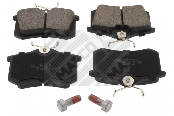 Kit de plaquettes de frein, frein à disque MAPCO 6302