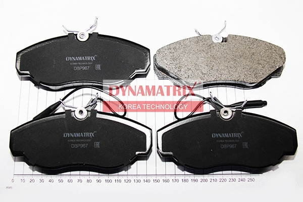 Kit de plaquettes de frein, frein à disque DYNAMATRIX DBP967