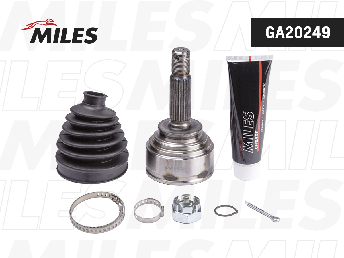 Jeu de joints, arbre de transmission MILES GA20249