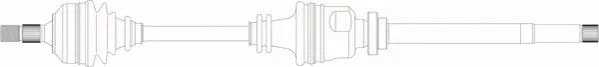 Arbre de transmission GENERAL RICAMBI PE3174