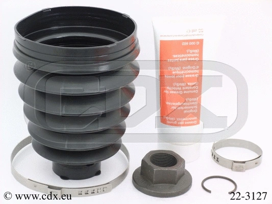 Jeu de joints-soufflets, arbre de commande CDX 22-3127