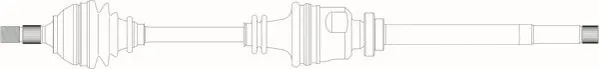 Arbre de transmission GENERAL RICAMBI CI3080