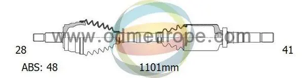 Arbre de transmission 4X4 ESTANFI EST-18-012941