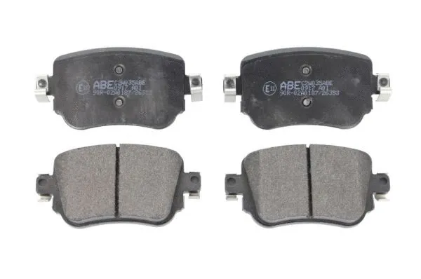 Kit de plaquettes de frein, frein à disque ABE C2W035ABE