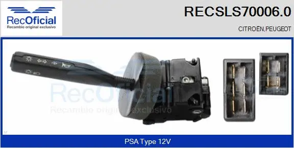Comodo de clignotant RECOFICIAL RECSLS70006.0