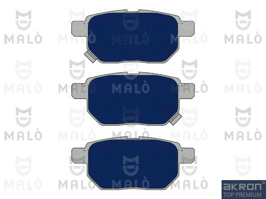 Kit de plaquettes de frein, frein à disque AKRON-MALÒ 1051010