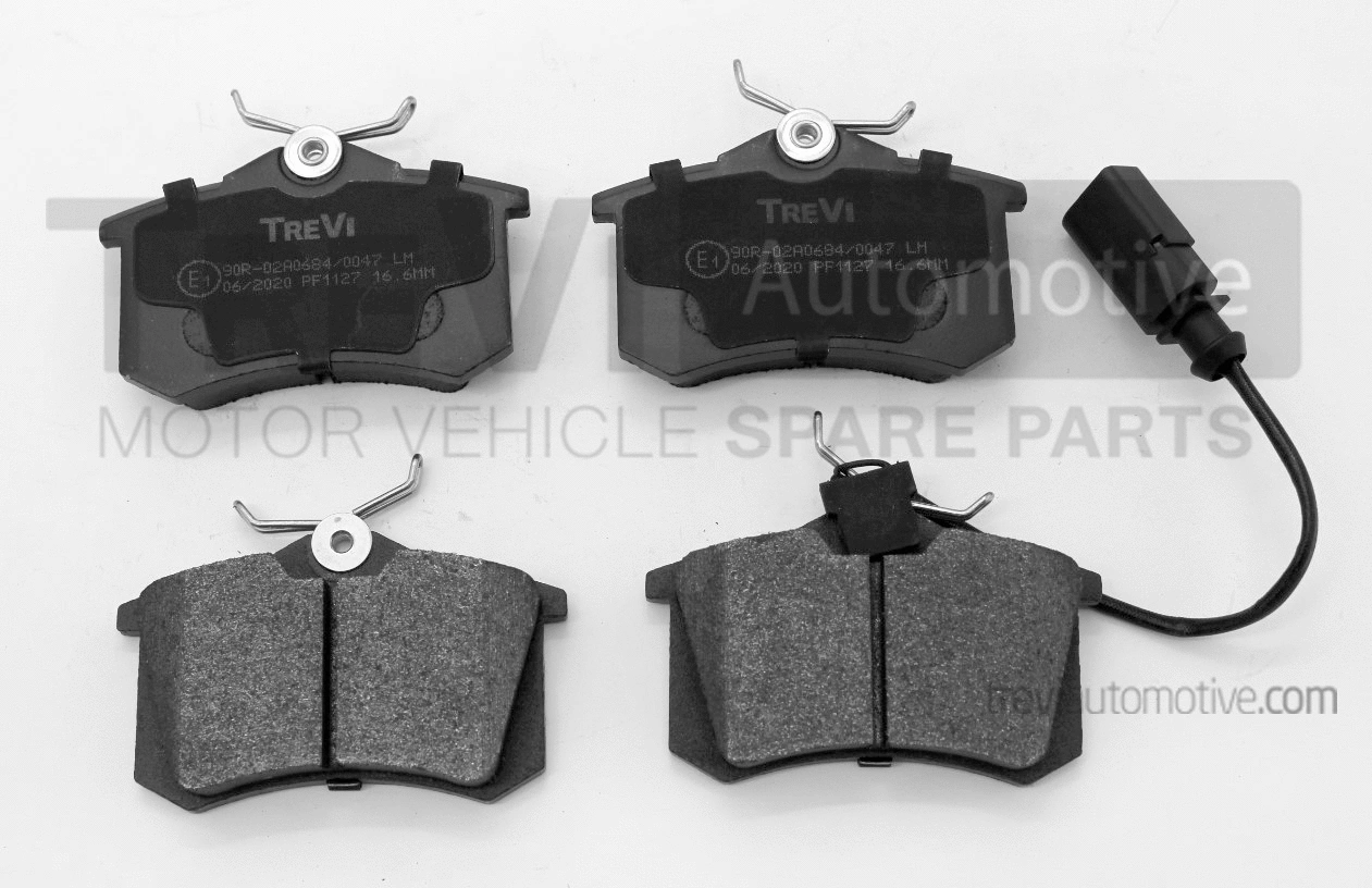Kit de plaquettes de frein, frein à disque TREVI AUTOMOTIVE PF1127
