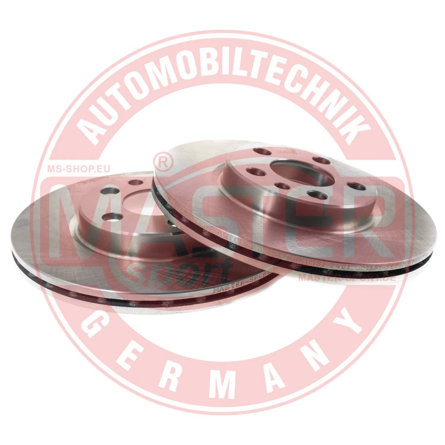 Disque de frein MASTER-SPORT GERMANY 24012001551-SET-MS
