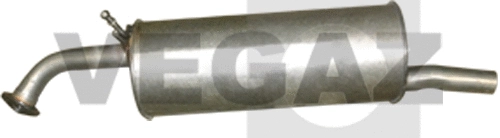 Silencieux arrière VEGAZ GmbH MZS-226