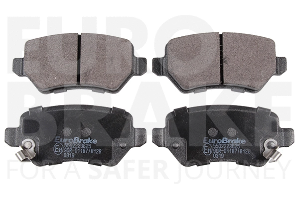 Kit de plaquettes de frein, frein à disque EUROBRAKE 5502223625
