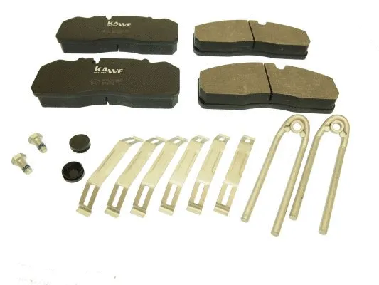 Kit de plaquettes de frein, frein à disque KAWE 88109