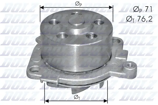 Pompe à eau, refroidissement du moteur DOLZ S210