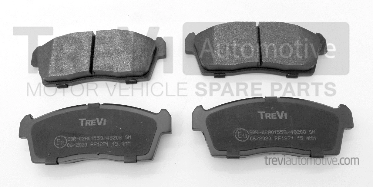 Kit de plaquettes de frein, frein à disque TREVI AUTOMOTIVE PF1271