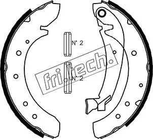Jeu de mâchoires de frein fri.tech. 1034.097