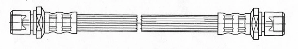 Flexible de frein CEF 511974
