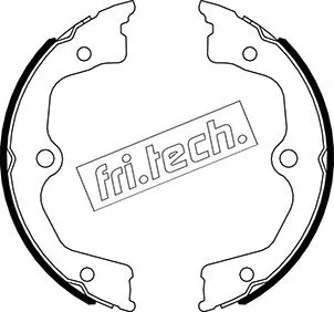 Jeu de mâchoires de frein, frein de stationnement fri.tech. 1044.030