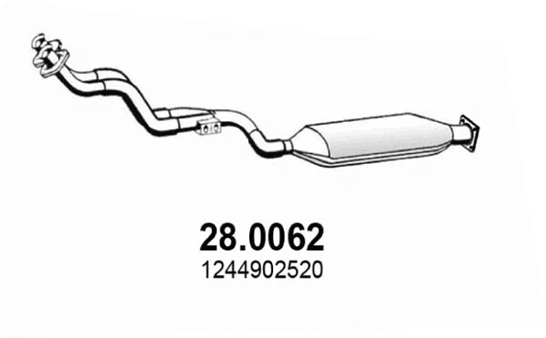Catalyseur ASSO 28.0062