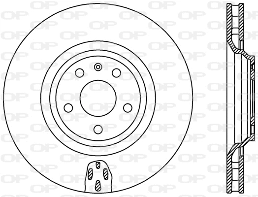 Disque de frein OPEN PARTS BDR2448.20