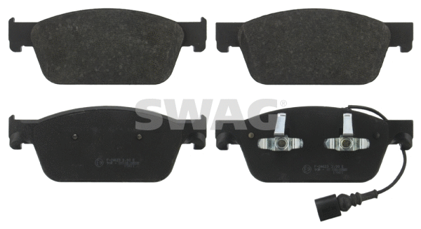 Kit de plaquettes de frein, frein à disque SWAG 30 91 6824