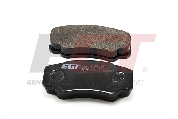 Kit de plaquettes de frein, frein à disque EGT 321814EGT