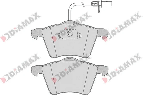 Kit de plaquettes de frein, frein à disque DIAMAX N09546