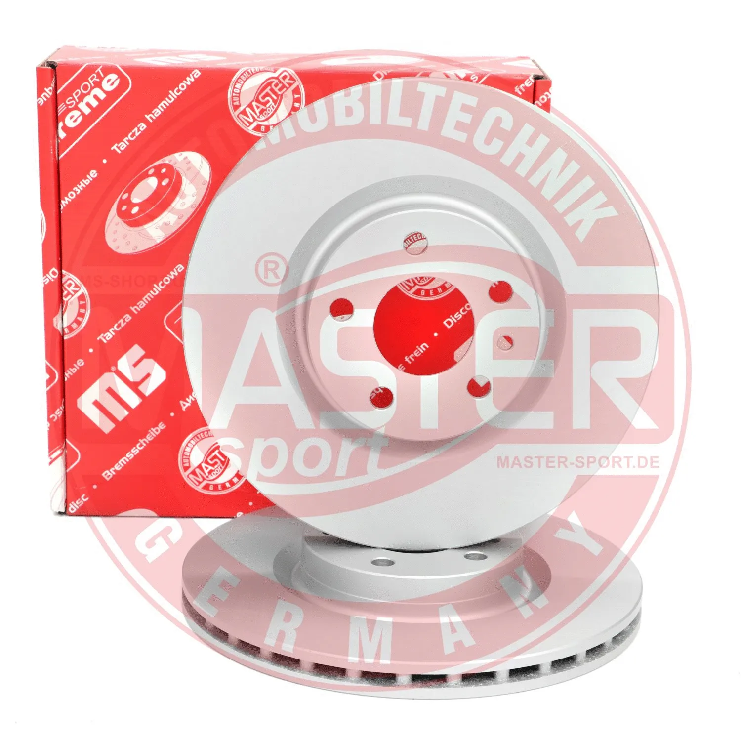 Disque de frein MASTER-SPORT GERMANY 24012202861-SET-MS