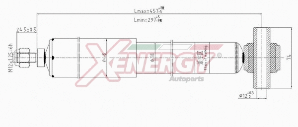 Amortisseur AP XENERGY X385553